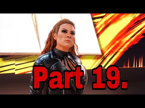 WWE 2K22  (XBOX Series X)  Walkthrough Gameplay Part 19.  "Eiza Gonzalez's My Rise"
