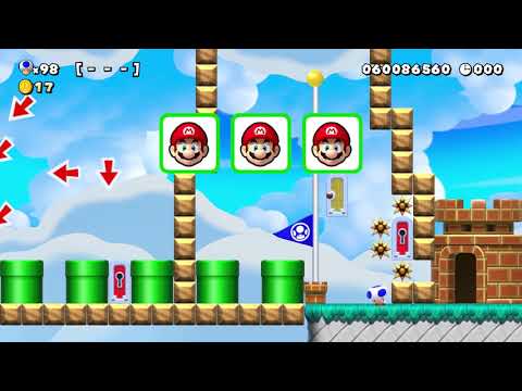 Super Mario Maker 2 🔧 Endless Challenge 2113 - 2120