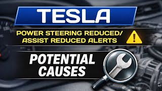Tesla Power Steering Reduced/Assist Reduced Alerts – Possible Causes Explained