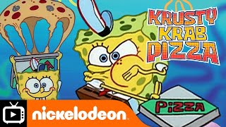 Pizza Delivery in 4 minutes! Feat &#39;Krusty Krab Pizza&#39; 🎶 🍕 | SpongeBob SquarePants | Nickelodeon UK