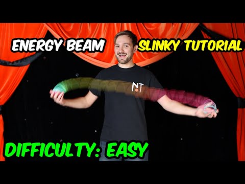 Beginner Slinky Tricks: The Energy Beam // Step by Step Tutorial
