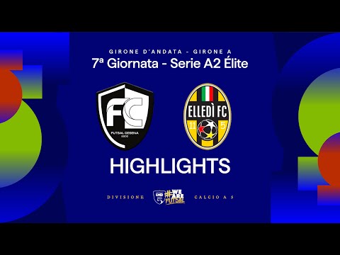Futsal Cesena-Elledi 6-3 | Goals and highlights | Matchday 7 | Serie A2 Elite 2025/2026 - Group A
