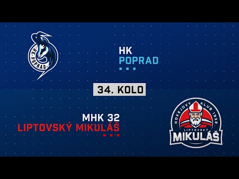 34.kolo HK Poprad - MHK 32 Liptovský Mikuláš HIGHLIGHTS