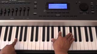 How to play Strange Weather on piano - Anna Calvi and David Byrne - Tutorial