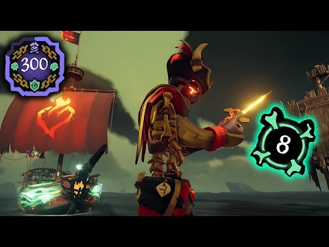 When throwing knives are better than the blunderbuss in hourglass [300-1000] | Sea of Thieves