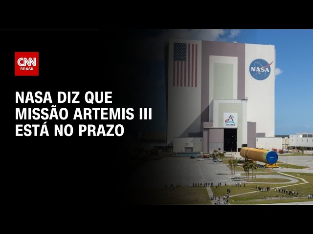 Nasa: "Missão Artemis III está no prazo", apesar de falha da Blue Origin | LIVE CNN