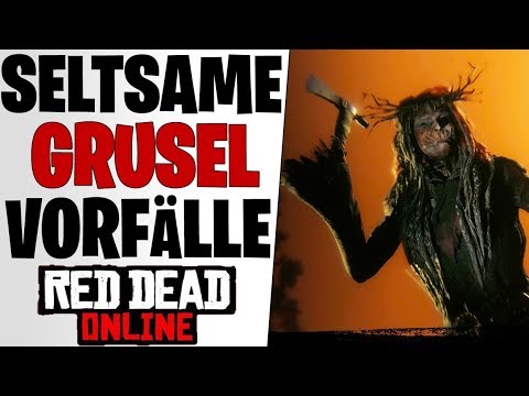 SELTSAME GRUSEL VORFÄLLE - Halloween Bugs | Red Dead Redemption 2 Online Deutsch