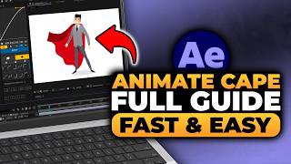 How To Animate Cape in After Effects (FAST & EASY) | 100% WORKS | NO Yapping, To The Point!