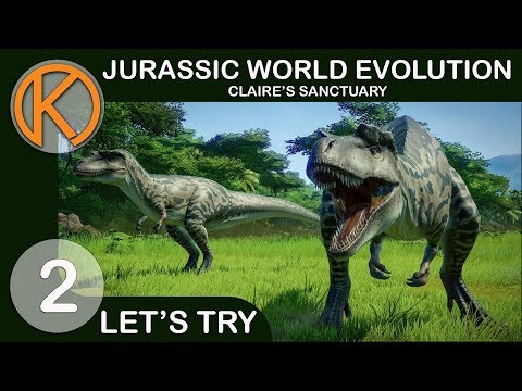 Saving Dinos In Jurassic World Evolution Claire's Sanctuary DLC Part 2
