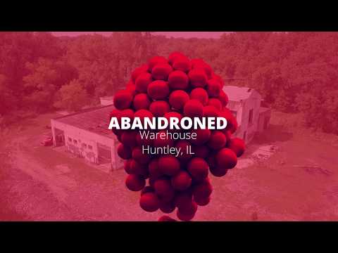 ABANDRONED - Warehouse - 4K Drone Footage