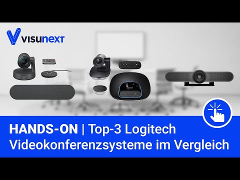 HANDS-ON | Top-3 Logitech Videokonferenzsysteme im Test