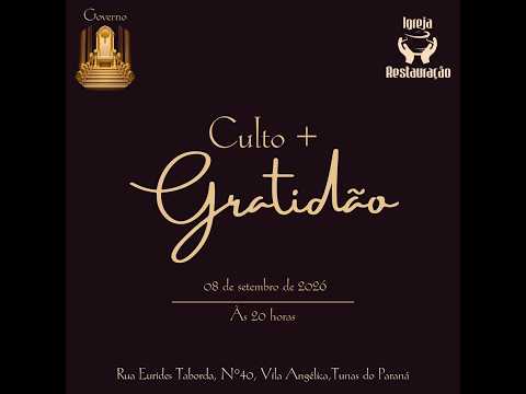 Culto Mais Gratidão