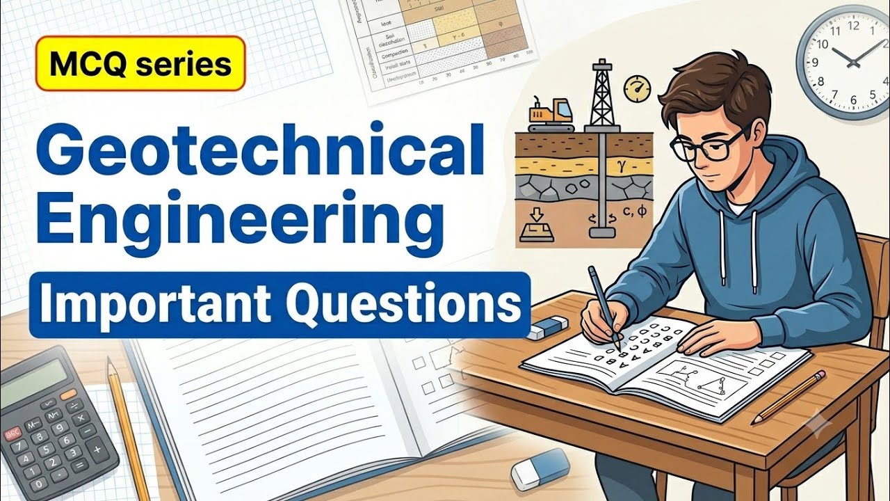 Part-2 II Basics of Soil Mechanics II MCQ II Geotechnical Engineering II Objective II for All exams
