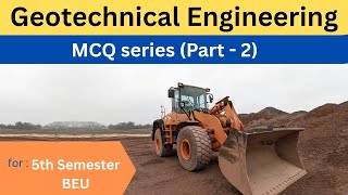 Part-2 II Basics of Soil Mechanics II MCQ II Geotechnical Engineering II Objective II for All exams