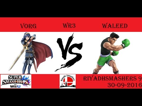 RS9 - VORG (Lucina) VS WALEED (Little mac) - Winners Round 3