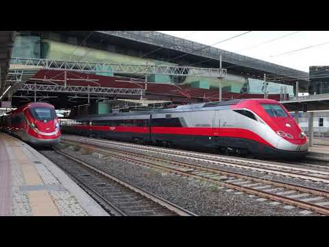 Frecciarossa 9551 departing Roma Tubirtina