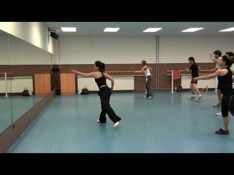 Fitclub 24 de Abril. Aerobic, calentamiento Aloña Martinez