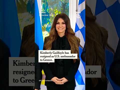 Kimberly Guilfoyle Resigns as Ambassador to Greece