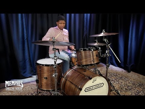 Noble & Cooley Natural Walnut Drum Set 22/13/16