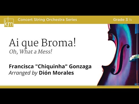 Ai Que Broma! - arranged by Dión Morales