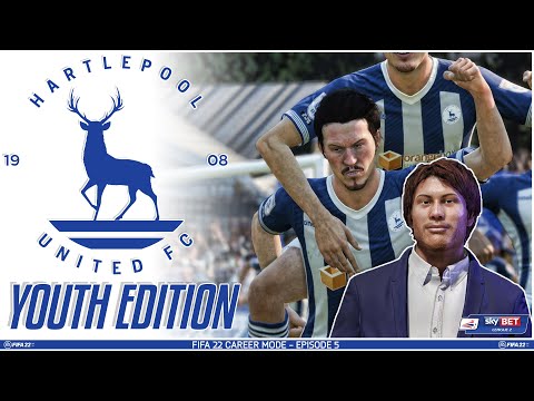 FIFA 22 YOUTH ACADEMY Career Mode EP5 - Youth Edition - Hartlepool United - A VISIT FROM THOR