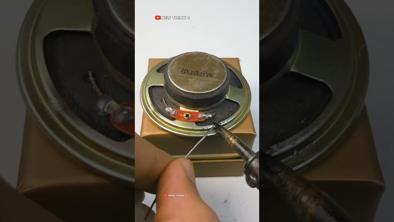 how to make buzzer From old speaker #NewThink1