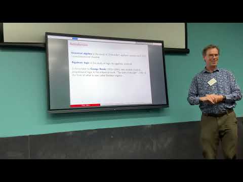 Peter Jipsen: Universal algebra for algebraic logic