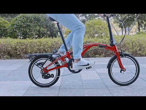 DAHON CURL i4 commuting with easy storage - 16 inch folding bike