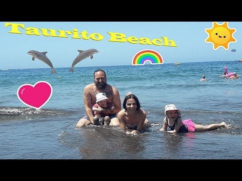 Playa Taurito • Taurito Beach • Plaża Taurito • Mama lata na parasailing❤ Spain #vol3