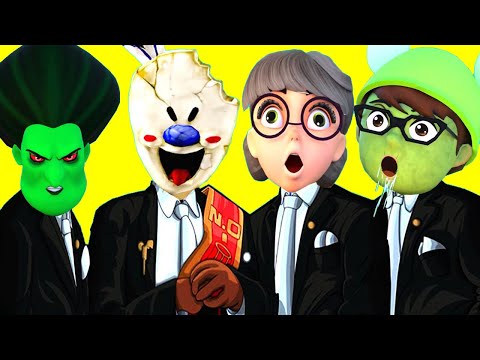 Hero Nick Hulk Protect Tani and City - Scary Teacher 3D Zombie - Coffin Dance Song (COVER)