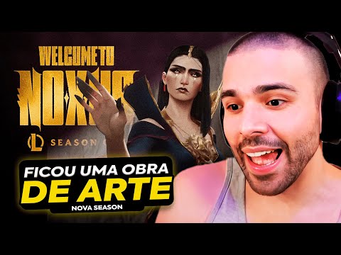 🚨 BEM VINDO A NOXUS! A NOVA CINEMATIC DO LOL PARA A SEASON DE 2025! MINERVA REAGE