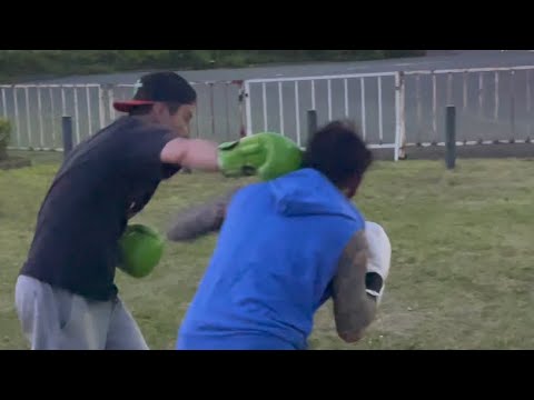 スパーリング&軽く練習動画ダイジェスト