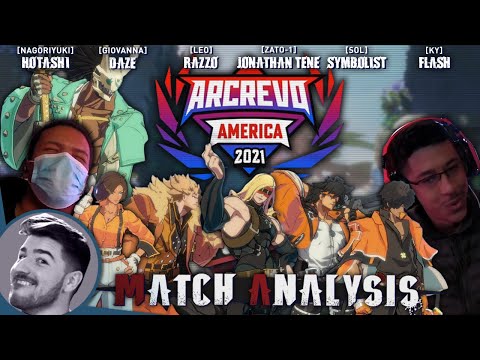 Strive Match Analysis: ArcRevo America Finals Group Stage - Hotashi (Nago), Daze (Gio), Flash (Ky)