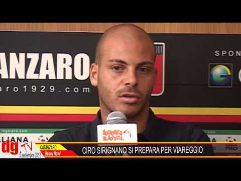 CIRO SIRIGNANO SI PREPARA PER VIAREGGIO