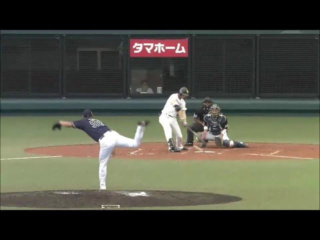 【ファーム】イチロー級!? ホークス・川瀬の「秘打」ワンバウンド打ち 2016/6/24 H-Bs(ファーム)