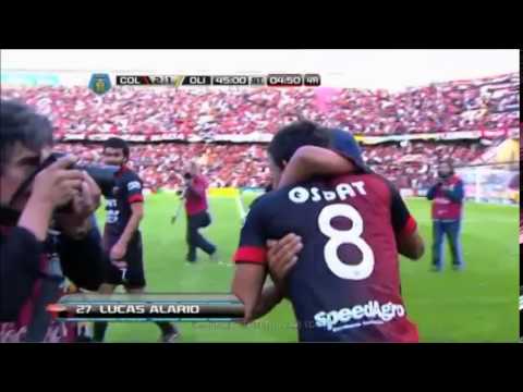 Colon 2 Olimpo 1. Gol Alario, Relato Emotivo FM 91.1