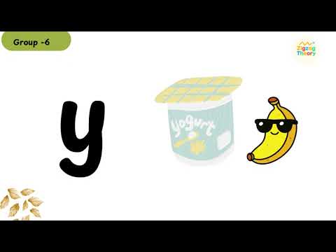 🎵 Jolly Phonics Group 6 | Learn Sounds y, x, ch, sh, th 🎵