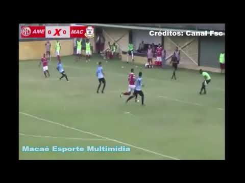 America 0 x 0 Macaé - Campeonato Carioca 2019 - Grupo X - 1ª Rodada