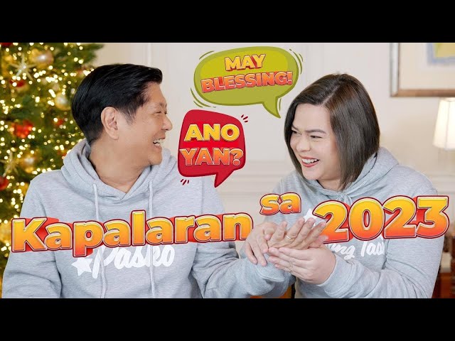 Marcos and Duterte talk 2023 resolutions, ‘predictions’ in New Year vlog