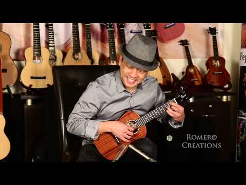 Daniel Ho plays "Pala'ela'e" on the Romero Concert 'ukulele (50 sec)