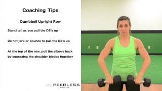 222. Dumbbell Upright Row