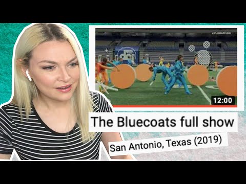 New Zealand Girl Reacts to THE BLUE COATS 2019 PERFORMANCE!!