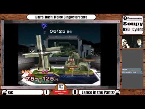 BSS Barrel Bash (Melee Singles) - Rik vs Lance in the Pants