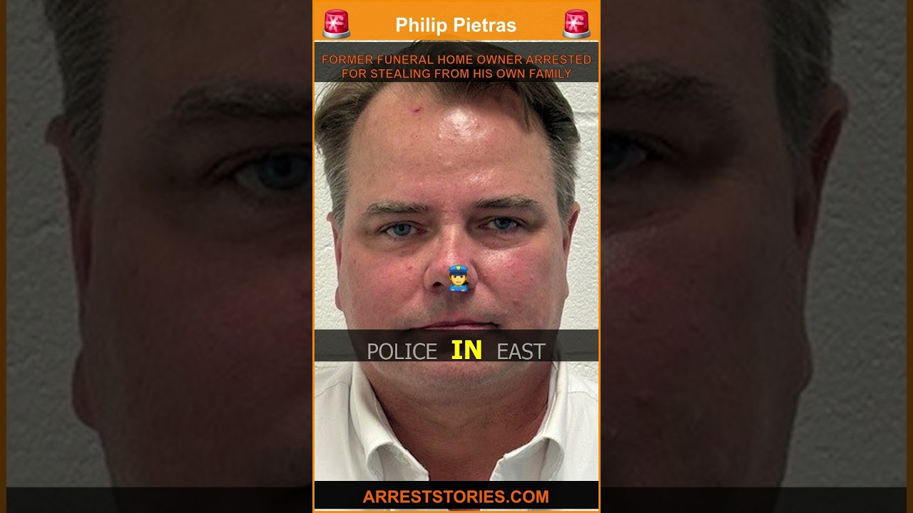 FORMER FUNERAL HOME OWNER ARRESTED FOR STEALING FROM HIS OWN FAMILY