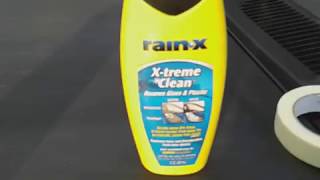 Rain x  xtreme clean test review
