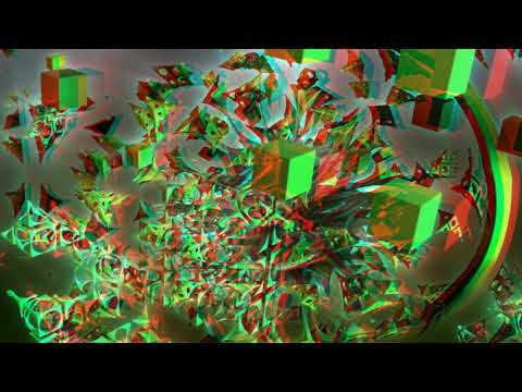 World Of Cubix  - 3D anaglyph fractal animation in HD