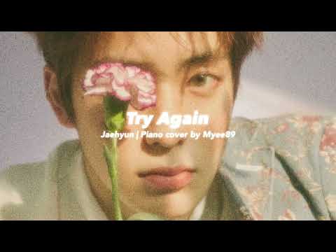 Try Again Lyrics On a Notepad - Jaehyun 재현 (kpop) | Sticker