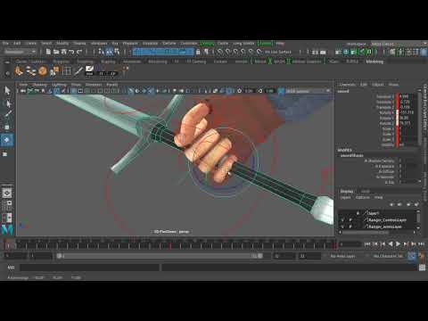 Setting up Constraints in Maya
