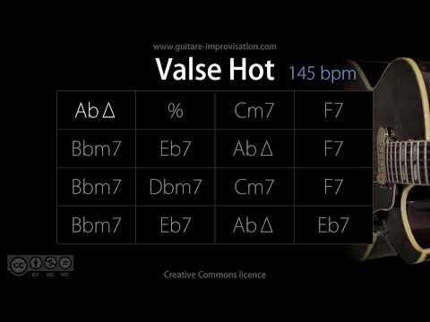Valse Hot (Jazz/Waltz feel) 145 bpm : Backing Track