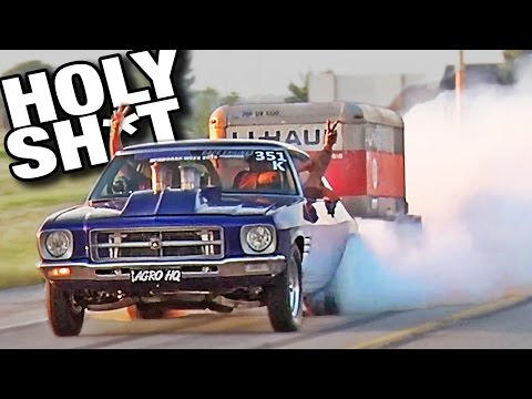 BURNOUTS with TRAILERS ATTACHED!?